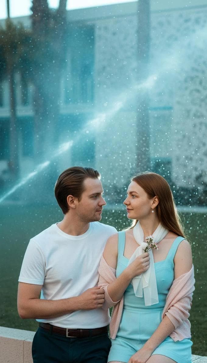 Creating free photoshoot with AI