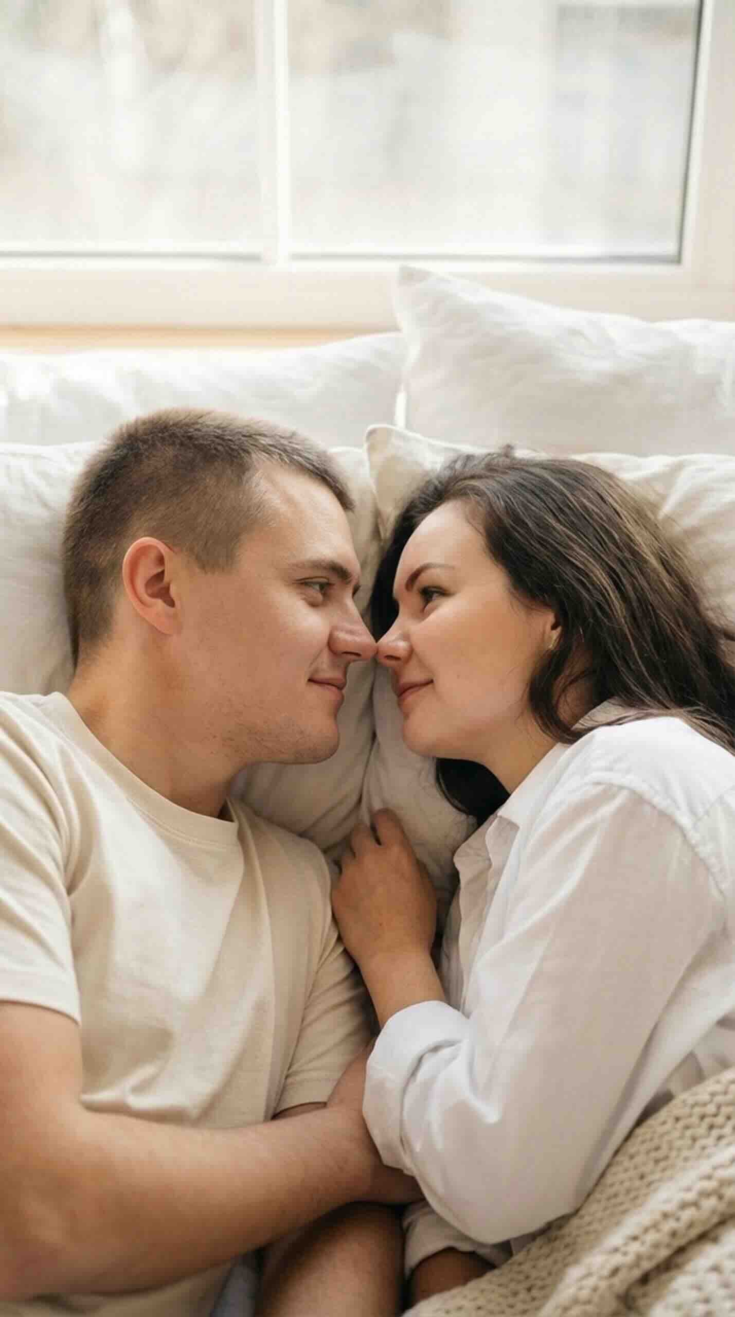 AI photo quality: hyper-realistic image generation, bedroom setting.