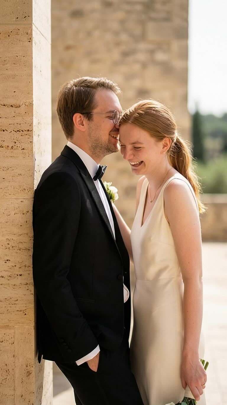 IA para fotos: generación de la imagen del novio y la novia
